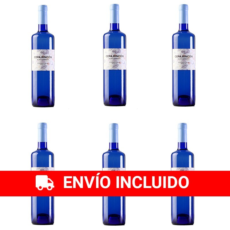 Caja Vino blanco semidulce Cepa Rincon
