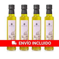 4 botellas de Aceite Condimentado Ajo La Chinata