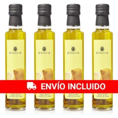 4 botellas de Aceite Condimentado Limón La Chinata