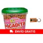 Cubo picaditas Churruca barbacoa 1,5 kg con llavero deliex