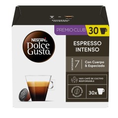 NESCAFÉ Dolce Gusto Espresso Intenso (30 x 3 )90 Cápsulas de Café,  Intensidad 7