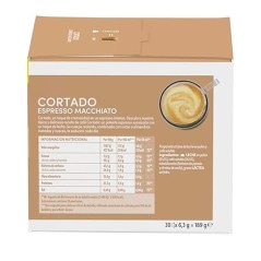 NESCAFÉ Dolce Gusto Cortado - Cápsulas de Café, 90 (3 x 30)