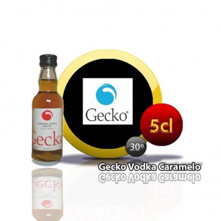 Gecko Vodka Caramelo mini pour details
