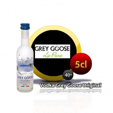Vodka miniature Grey Goose distillée