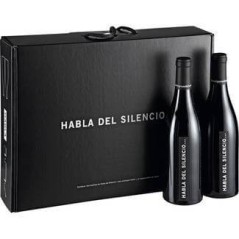 Gift Box for Christmas with Wine Talking about Silence