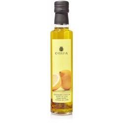 Olive oil flavored with lemon