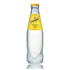 Tonic Schweppes 25 cl en bouteille en verre