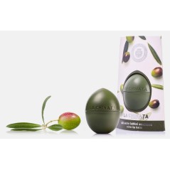 Bálsamo natural con esencia de oliva para labios