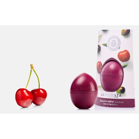 Bálsamo natural con esencia de cerezas para labios