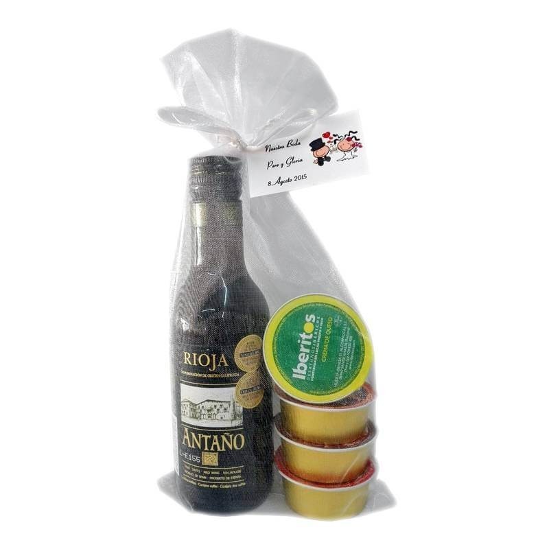 Pack de mariage (vin Rioja Antaño de pâté Iberitos)