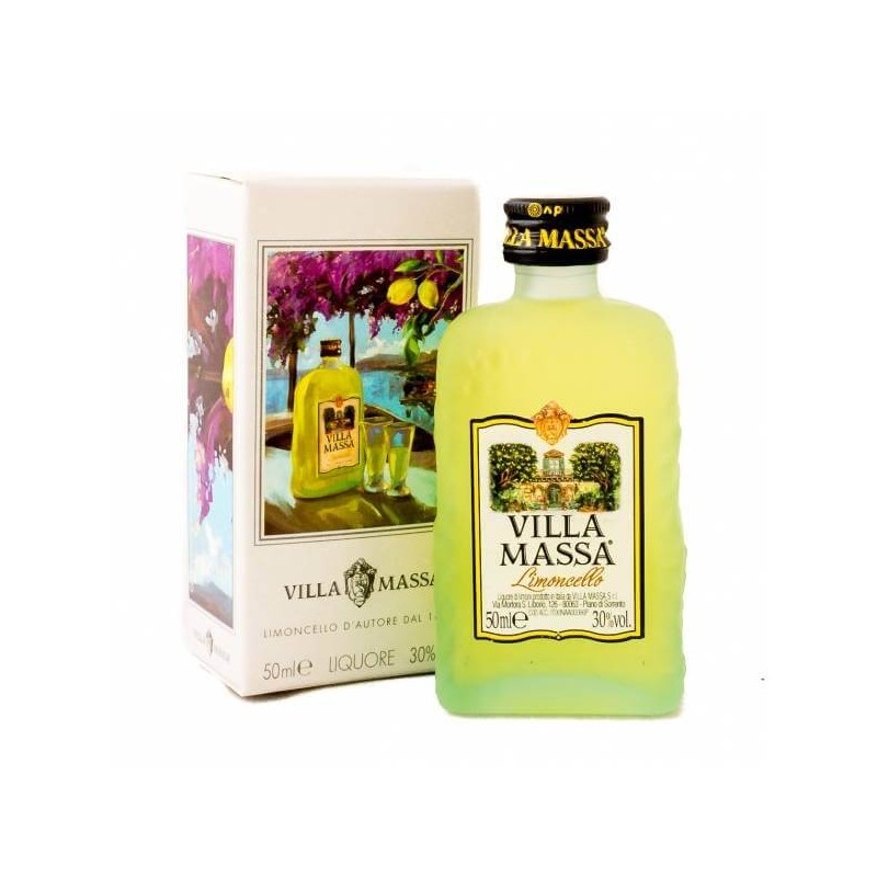 Limoncello du le marque Villa Massa 50 ml.