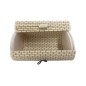 Coffre osier beige pour cadeaux