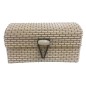 Beige wicker trunk unisex