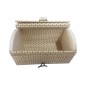 Beige wicker trunk unisex