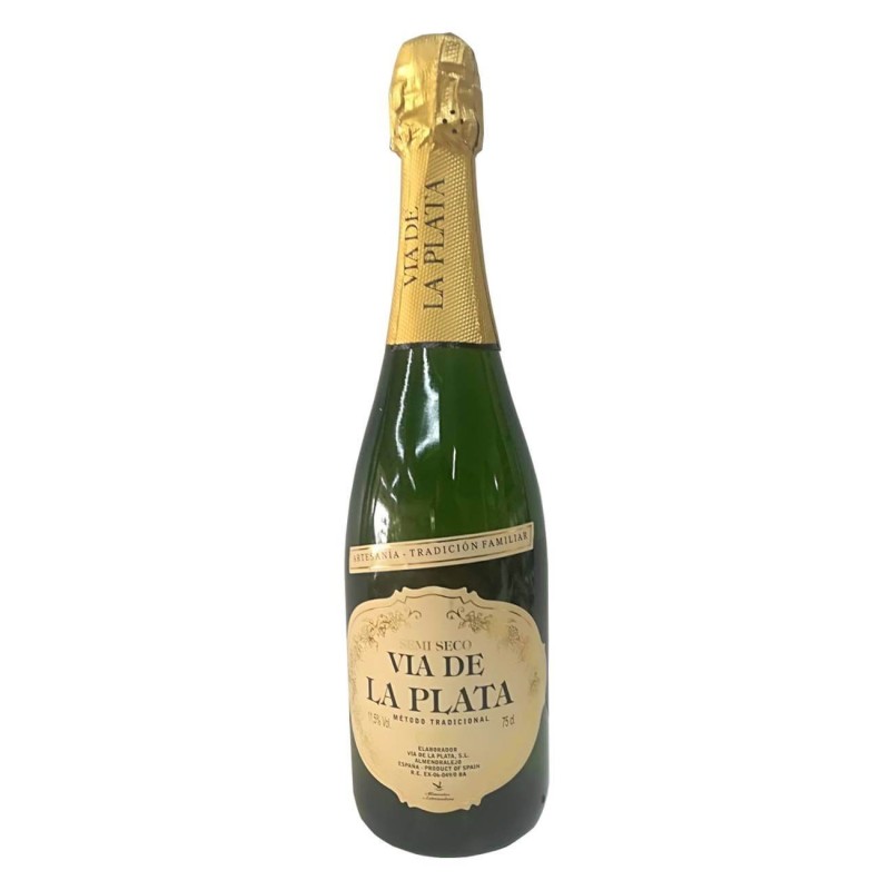 Cava Semi-Sec Extremeño Via de la Plata 75 cl