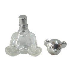 Colonie Eau Miniature Argent-Or Ours 15 ml pour cadeau de évènement.