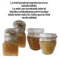 Oval Honey Jar 100gr for gift