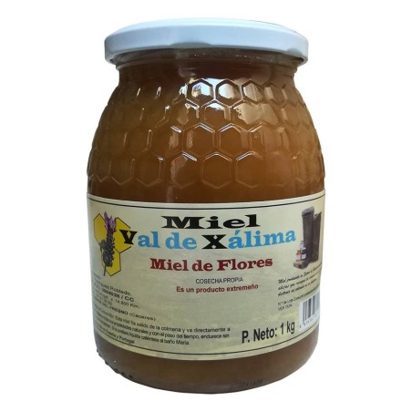 Miel de fleurs 1kg Val de Xálima