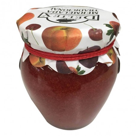 Glass jar Strawberry jam 250 gr Deliex for event