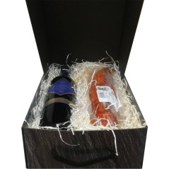 Estuche de regalo con productos gourmet extremeños