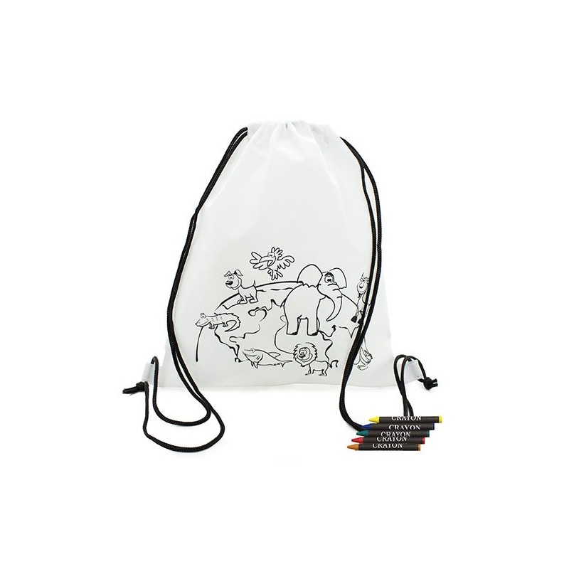 Sac à dos pour enfants à colorier