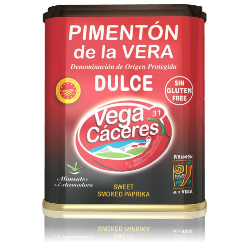 Piment de la Vera fumè doux (Boite de 75g) D.O.P