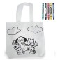 Bolsa Animales Infantil para Colorear.