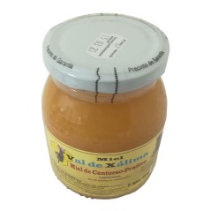 Miel récolté à 100% naturel de thym Extremadura qualité, goût et santé