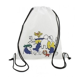 20 Children's Colored Rope Backpacks with Waxes