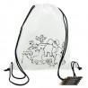 30 Backpacks with children's wax paints