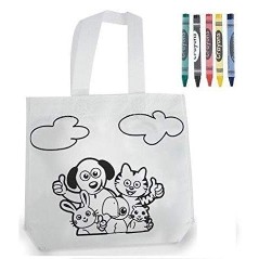 30 Children's bags with pictures to color | Children's school gifts