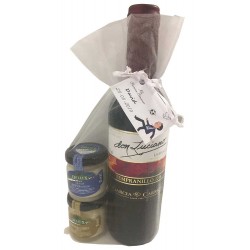 Pack cadeau vin Don Luciano et fromages Deliex mini