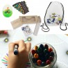 (Amazon) 30 animal backpacks + 30 dino eggs + 30 boxes with pencils, pencil sharpeners and drawings