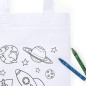 (AMAZON) 30 sacs planètes et étuis BLEU avec crayons et taille-crayons