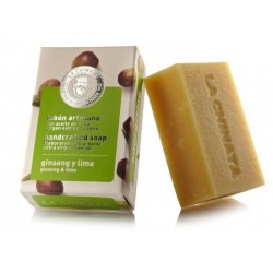 Handcrafted Soap: Energizing Ginseng and Lime
