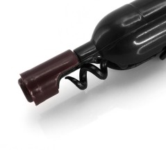 Detail for men in wedding corkscrew original mini bottle