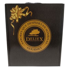 Estuche de regalo gourmet grande 6, productos extremeños para regalar