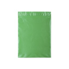 Green gift wrapping bag