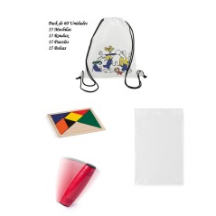 Mochilas infantiles + Rondux + Puzzles ingenio para regalar