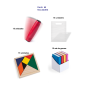 Fabuleux pack cadeaux d'anniversaire pour enfants 15 jeux rondux + 15 puzzles avec + 15set de cahier en caoutchouc.