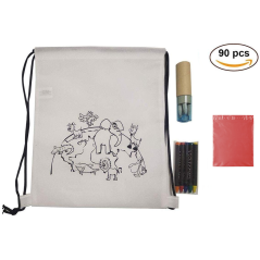 Children's gifts for children, Backpacks for coloring and toys