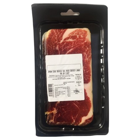 Jamón Cebo Ibérico 50% Cortado y envasado 100 gr x 10