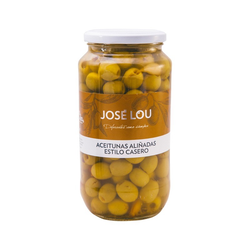 Aceitunas aliñadas estilo casero 870 gr