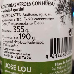 Aceitunas verdes | Regalos Gourmet