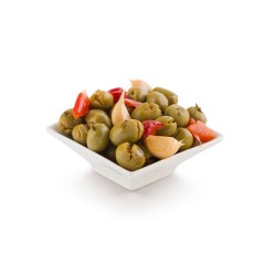 Olives assaisonnées de grand-mère