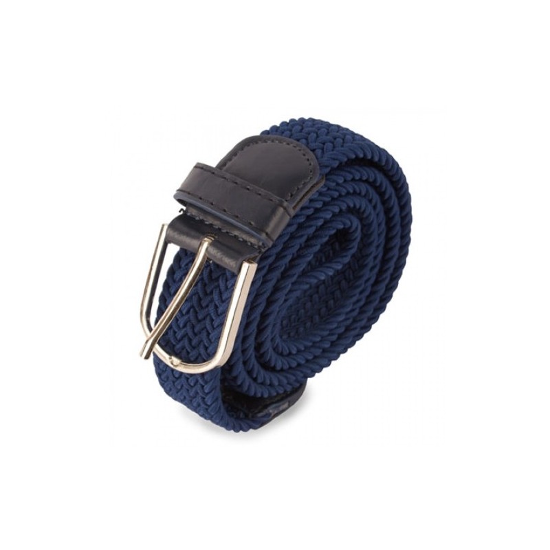 Ceinture élastique bleu marine