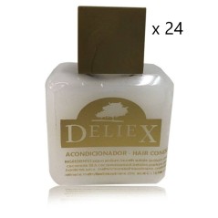 Carte de marque Delinx avec gel et conditionneur pour cadeau d'invité