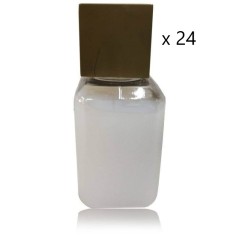 24 Poitrine allongée beige, crème pour le corps et gel pour le bain
