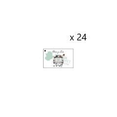 24 Poitrine allongée beige, crème pour le corps et gel pour le bain