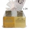24 x Shampoo, shower gel and organza gift bag set